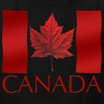 Canada-Flag-Souvenir-Kid-s-T-shirts-Boys---Girls-Canadian-Souvenir-Shirts
